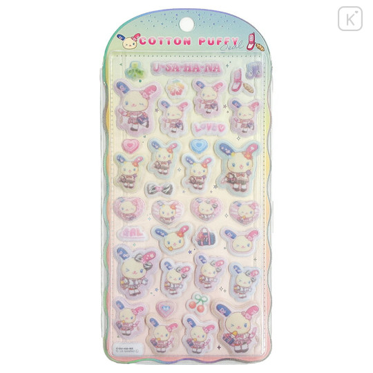 Japan Sanrio Cotton Puffy Seal - Usahana : Kogal - 1