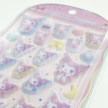 Japan Sanrio Cotton Puffy Seal - Kuromi - 2