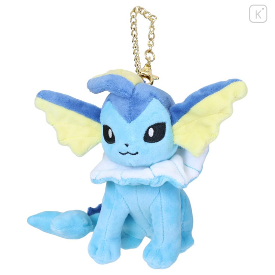 Japan Pokemon Mascot Keychain - Eevee Evolution Vaporeon : All Star Collection - 1