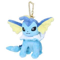 Japan Pokemon Mascot Keychain - Eevee Evolution Vaporeon : All Star Collection