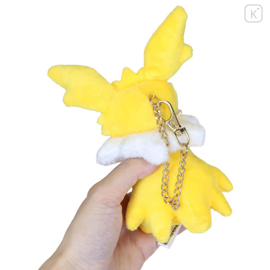 Japan Pokemon Mascot Keychain - Eevee Evolution Jolteon : All Star Collection - 2