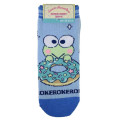 Japan Sanrio Ankle Socks - Keroppi : Donut Blue - 1