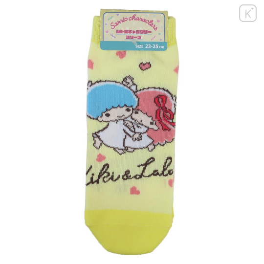 Japan Sanrio Ankle Socks - Little Twin Stars : Dance Yellow - 1