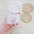 Japan Moomin Nesting Food Storage Container Set - Little My : Clear Sisters Apple - 3