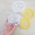 Japan Moomin Nesting Food Storage Container Set - Clear Characters - 3