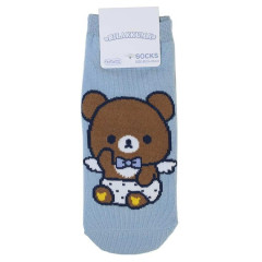 Japan San-X Socks - Chairoikoguma : Angel Pale Blue