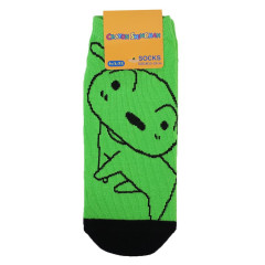 Japan Crayon Shin-chan Socks - Shiro : Sharp Green