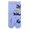 Japan Moomin Ankle High Socks - Hattifatteners & Little My : Purple Blue - 1