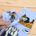 Japan Moomin Ankle High Socks - Hattifatteners & Little My : Purple Blue - 2