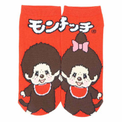 Japan Monchhichi Ankle Socks - Monchhichi-chan & Monchhichi-kun : Pair Red