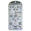 Japan Monchhichi Cotton Puffy Seal - Monchhichi-chan & Monchhichi-kun : Monotone - 1