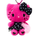 Japan Sanrio Original Mascot Holder - Hello Kitty : Gal Style Max Pink - 2