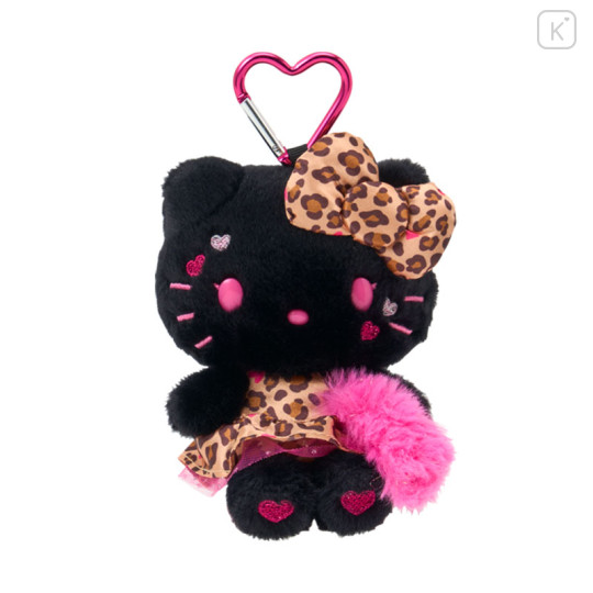 Japan Sanrio Original Mascot Holder - Hello Kitty : Gal Style Max Black - 1