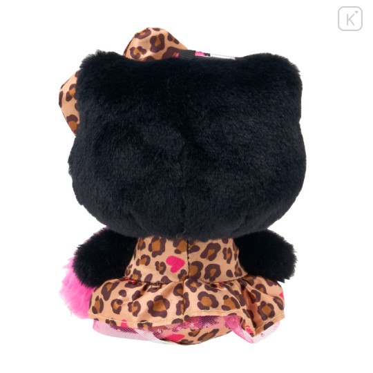 Japan Sanrio Original Mascot Holder - Hello Kitty : Gal Style Max Black - 3