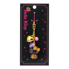 Japan Sanrio Original Strap - Hello Kitty : Gal Style Max Black