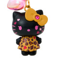 Japan Sanrio Original Strap - Hello Kitty : Gal Style Max Black - 3