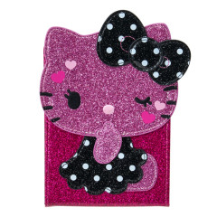 Japan Sanrio Original Folding Mirror - Hello Kitty : Gal Style Max Pink