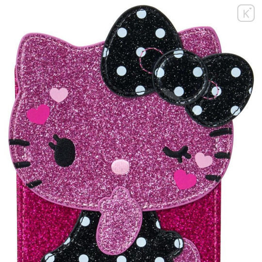 Japan Sanrio Original Folding Mirror - Hello Kitty : Gal Style Max Pink - 4