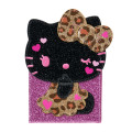 Japan Sanrio Original Folding Mirror - Hello Kitty : Gal Style Max Black - 1