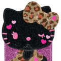 Japan Sanrio Original Folding Mirror - Hello Kitty : Gal Style Max Black - 4