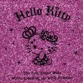 Japan Sanrio Original Folding Mirror - Hello Kitty : Gal Style Max Black - 5