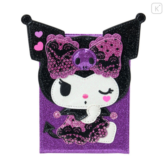 Japan Sanrio Original Folding Mirror - Kuromi : Gal Style Max - 1