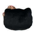 Japan Sanrio Original Cushion - Hello Kitty : Gal Style Max Black - 2