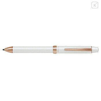 Japan Pilot 3+1 Ridge Multi Ballpoint Pen - 0.7mm Pearl White - 1