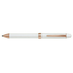 Japan Pilot 3+1 Ridge Multi Ballpoint Pen - 0.7mm Pearl White