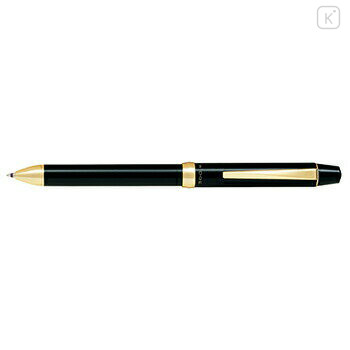 Japan Pilot 3+1 Ridge Multi Ballpoint Pen - 0.7mm Gloss Black - 1