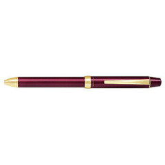 Japan Pilot 3+1 Ridge Multi Ballpoint Pen - 0.7mm Wine Red