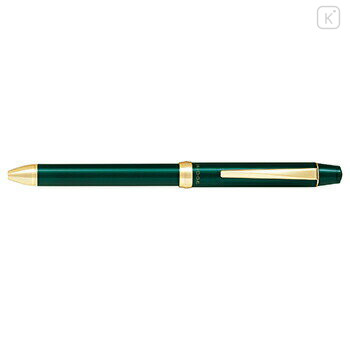 Japan Pilot 3+1 Ridge Multi Ballpoint Pen - 0.7mm Dark Green - 1