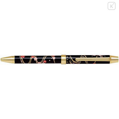 Japan Pilot 2+1 Ridge Elegant Picture Scroll Multi Ballpoint Pen - 0.7mm Flowing Water Cherry Blossoms - 1