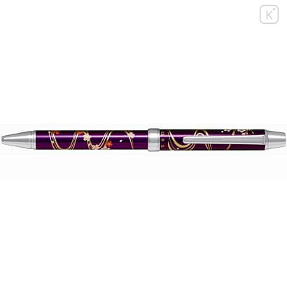 Japan Pilot 2+1 Ridge Elegant Picture Scroll Multi Ballpoint Pen - 0.7mm Flowing Water Cherry Blossom Purple - 1