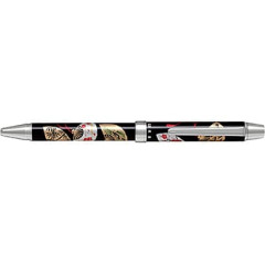 Japan Pilot 2+1 Ridge Elegant Picture Scroll Multi Ballpoint Pen - 0.7mm Fan