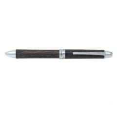 Japan Pilot 2+1 Legno Multi Ballpoint Pen - 0.7mm Dark Brown