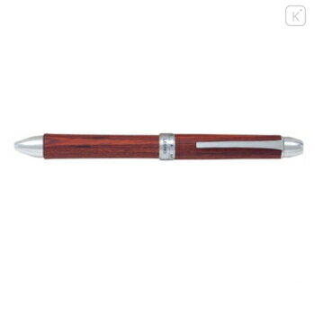 Japan Pilot 2+1 Legno Multi Ballpoint Pen - 0.7mm Deep Red - 1