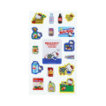 Japan Sanrio Puffy Sticker - Hello Kitty : Blue - 2