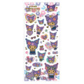 Japan Sanrio Clear Candy Seal - Kuromi : Sunburn - 1