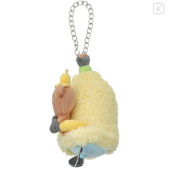 Japan Minions Mascot Holder Bag Charm - Minions & Monsters : Bob & Bear Tim Banana - 3