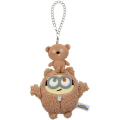 Japan Minions Mascot Holder Bag Charm - Minions & Monsters : Bob & Bear Tim Best Friend