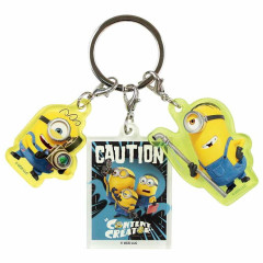 Japan Minions Acrylic Keychain 3 Charm - Minions & Monsters Poster