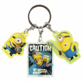 Japan Minions Acrylic Keychain 3 Charm - Minions & Monsters Poster - 1