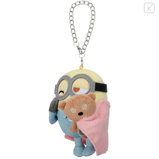 Japan Minions Mascot Holder Bag Charm - Minions & Monsters Bob & Bear Tim Pajamas - 2