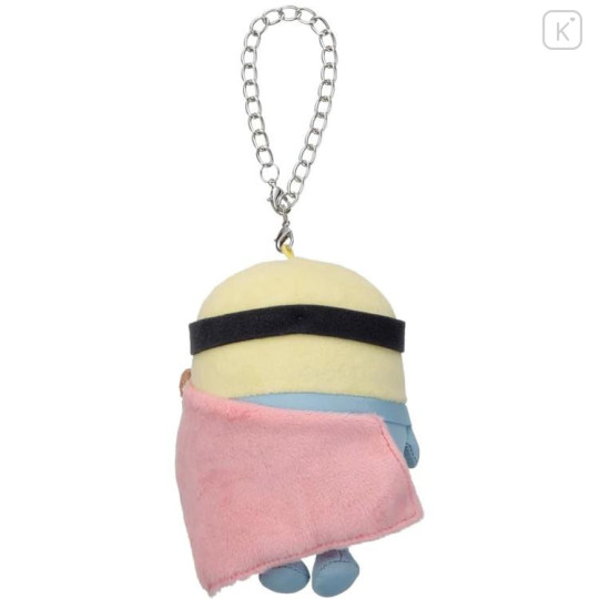 Japan Minions Mascot Holder Bag Charm - Minions & Monsters Bob & Bear Tim Pajamas - 4