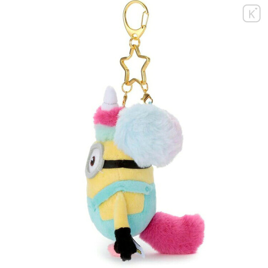 Japan Minions Mascot Holder Bag Charm - Minions : Bob It's so Fluffy - 3