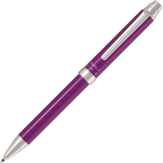 Japan Pilot 2+1 Evolt Multi Ballpoint Pen - 0.7mm Violet - 1