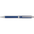Japan Pilot 2+1 Evolt Multi Ballpoint Pen - 0.7mm Herringbone Blue Black - 2
