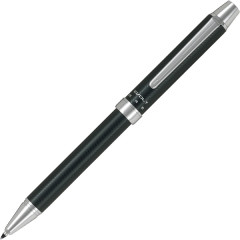 Japan Pilot 2+1 Evolt Multi Ballpoint Pen - 0.7mm Herringbone Black