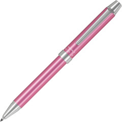 Japan Pilot 2+1 Evolt Multi Ballpoint Pen - 0.7mm Herringbone Pink